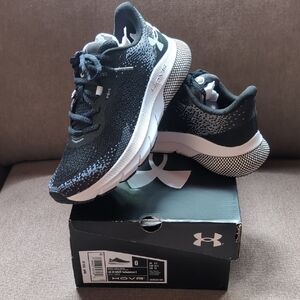 Under Armour Black and White Running Sneakers